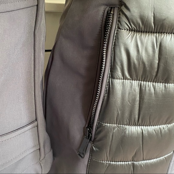 BCBGENERATION Water-Resistant Hooded Softshell Long Puffer Jacket - Picture 6 of 16